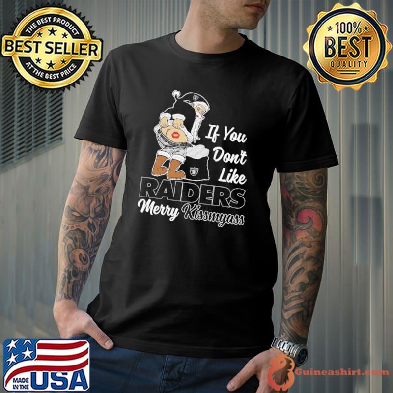 If you don't like Raiders merry kissmyass santa claus shirt