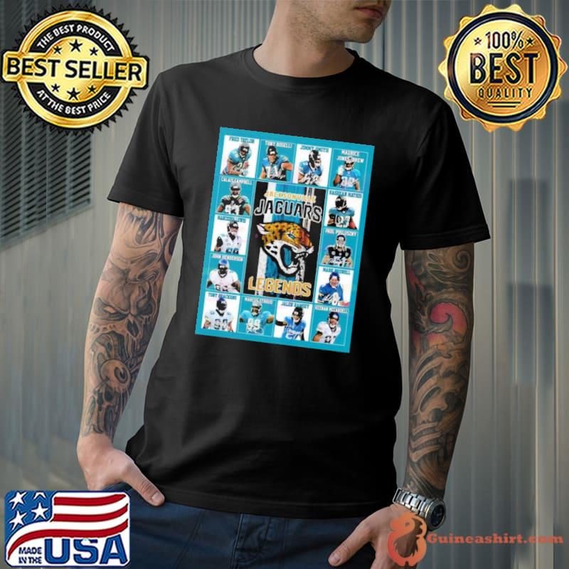 Jacksonville jaguars legends football team shirt