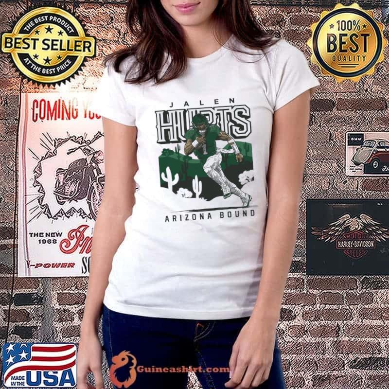 Jalen Hurts Philadelphia Arizona Bound T-Shirt Ladiestee