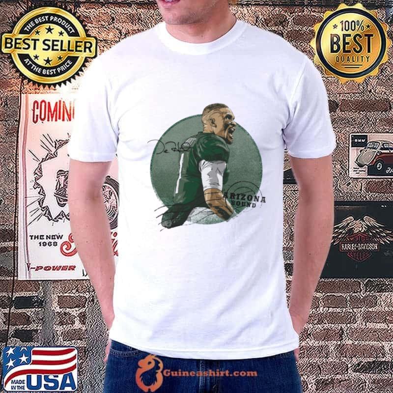 Jalen Hurts Signature Philadelphia Arizona Bound Stamp T-Shirt