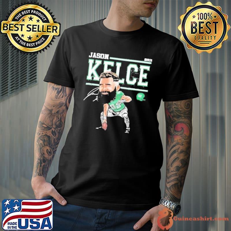 Jason Kelce Philadelphia Cartoon Nfl Shirt