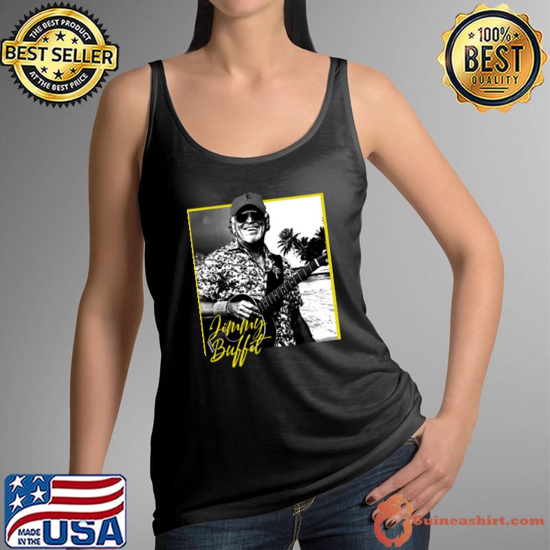 Jimmy buffett music in the beach an american singer T-Shirt Tank Top
