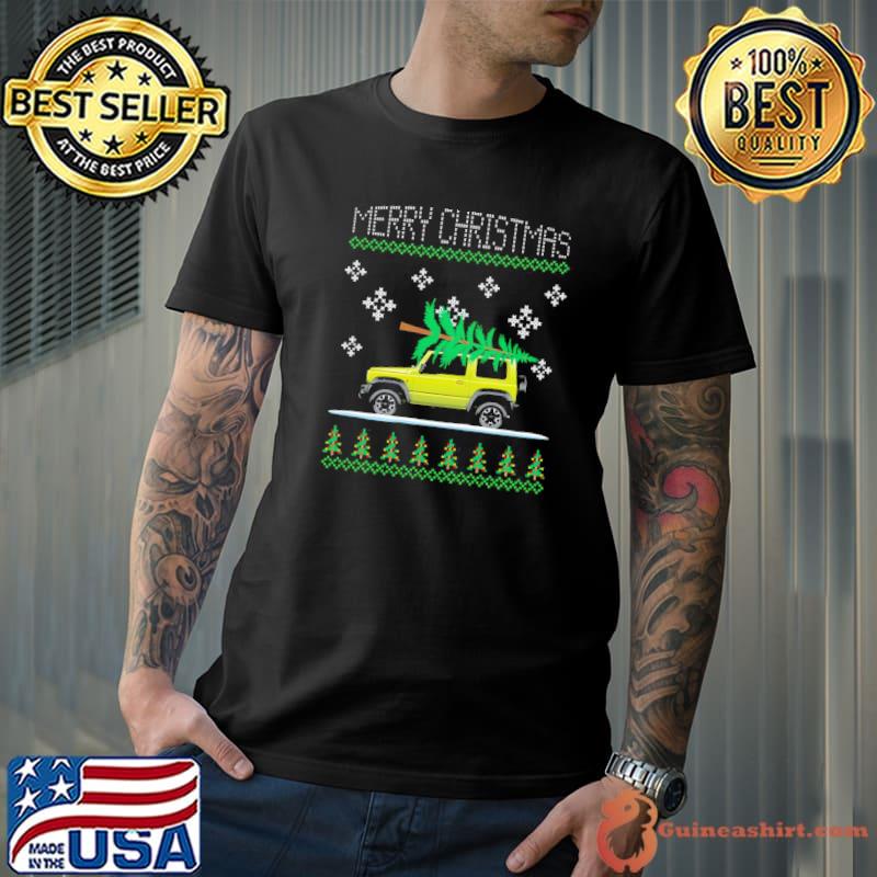 Jimny Christmas Car Ugly Shirt