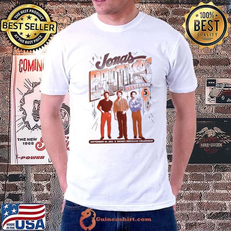Jonas Brothers 5 Albums 1 Night Tour Cleveland Sept 18, 2023 shirt