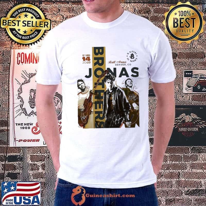 Jonas brothers concert denver 2023 shirt
