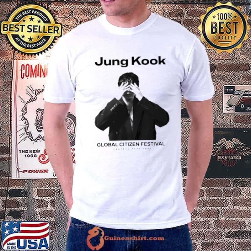 Jungkook global citizen festival central park 2023 shirt
