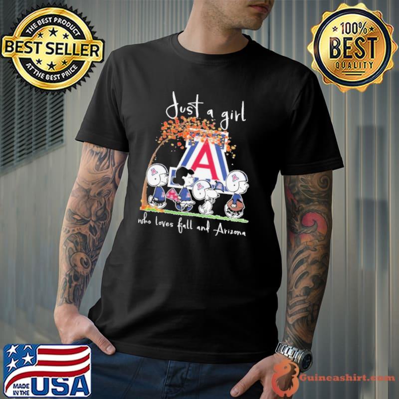 Just A Girl Who Loves Ball And Arizona Wildcats 2023 Shirt