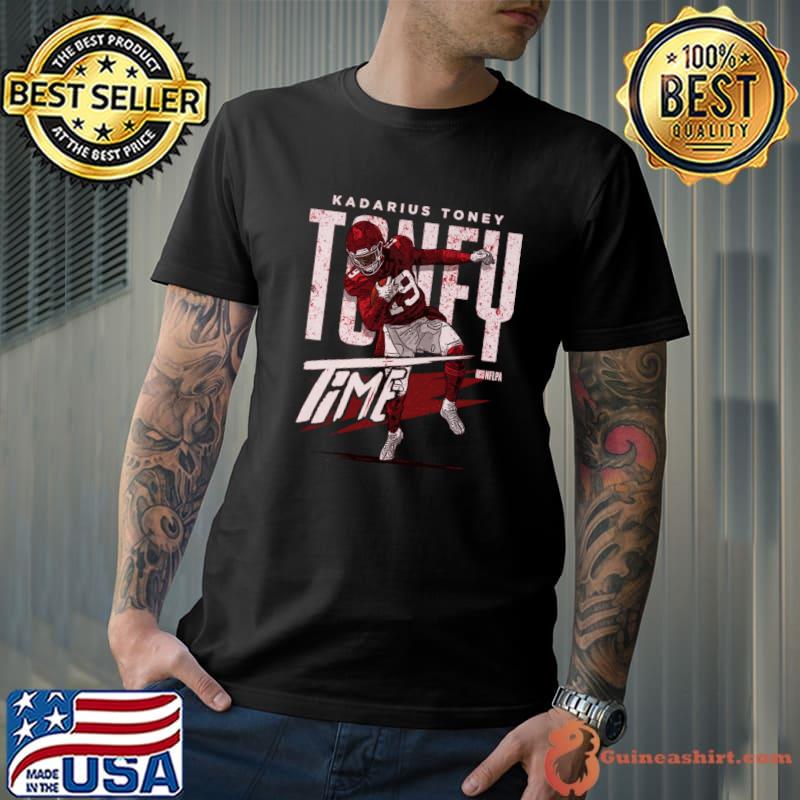 Kadarius Toney American football wide receiver Kansas City Toney Time T-Shirt