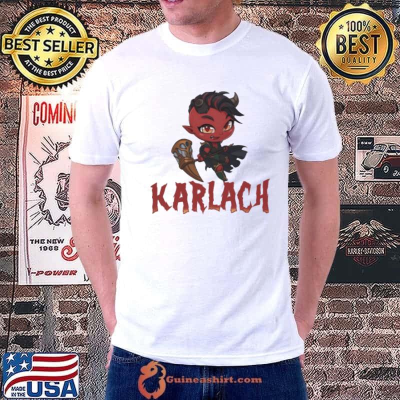 Karlach Chibi Baldurs Gate shirt