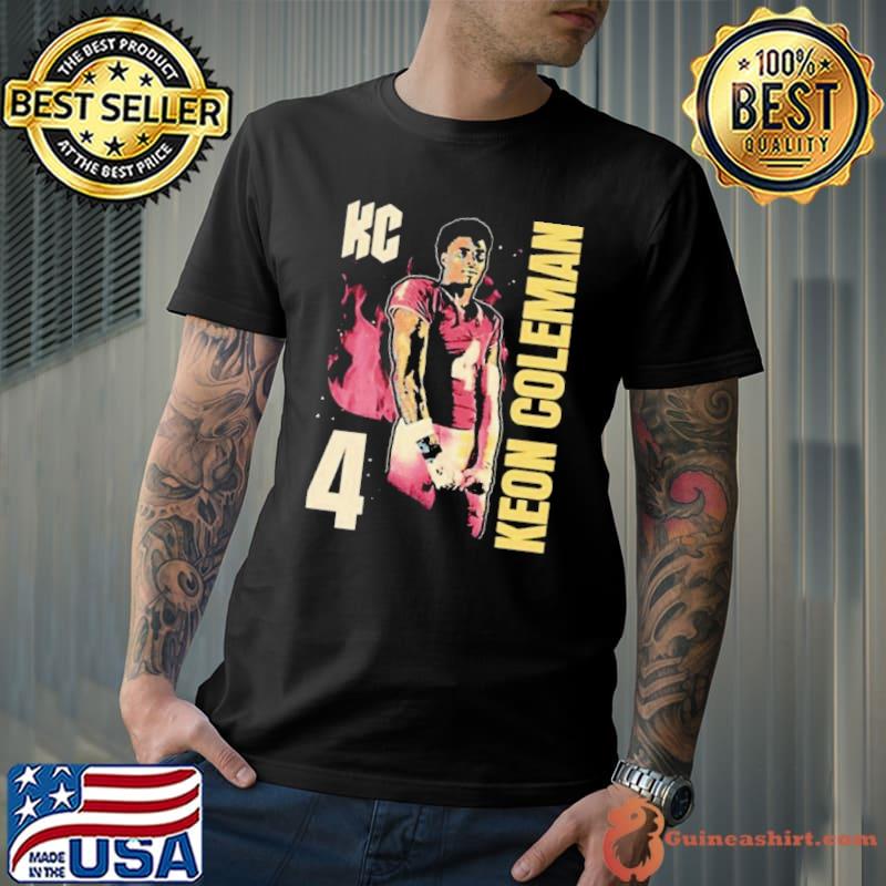 Keon Coleman KC 4 photo Shirt