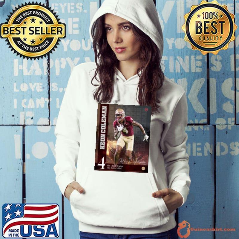 Keon Coleman The Climb Begins The Battle’s End s Hoodie
