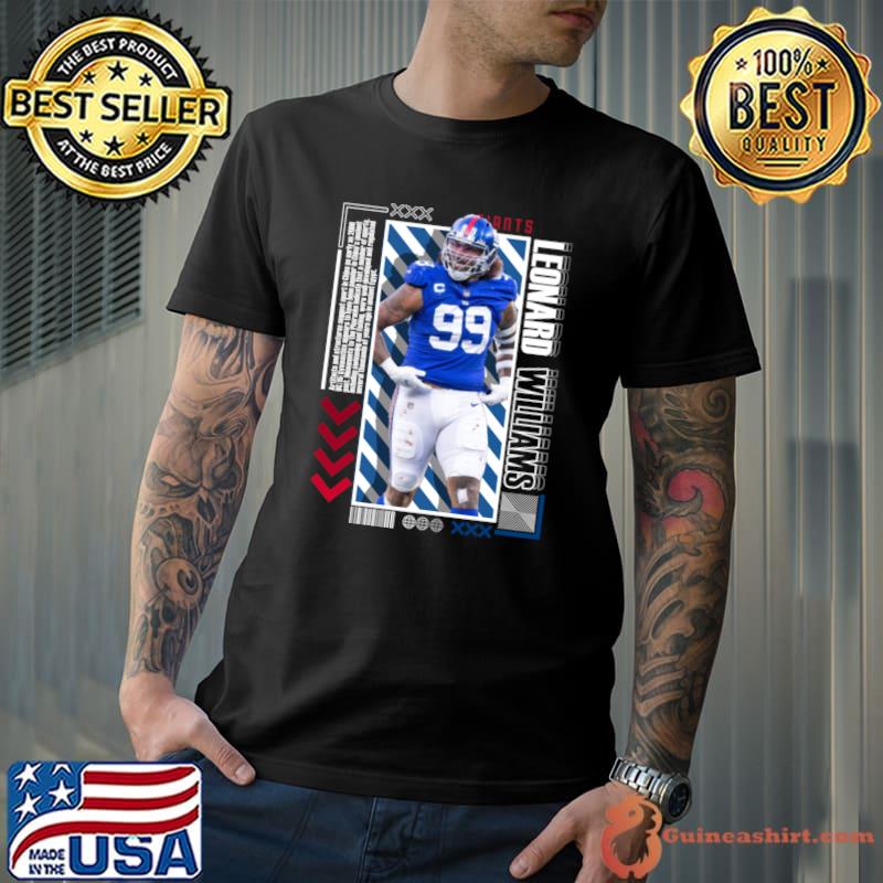 Leonard Williams American football defensive end for the Giants 99 T-Shirt