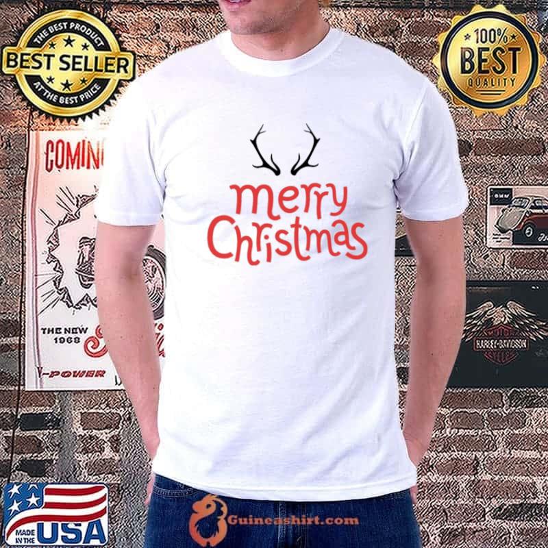 Logo Merry Christmas Deer shirt
