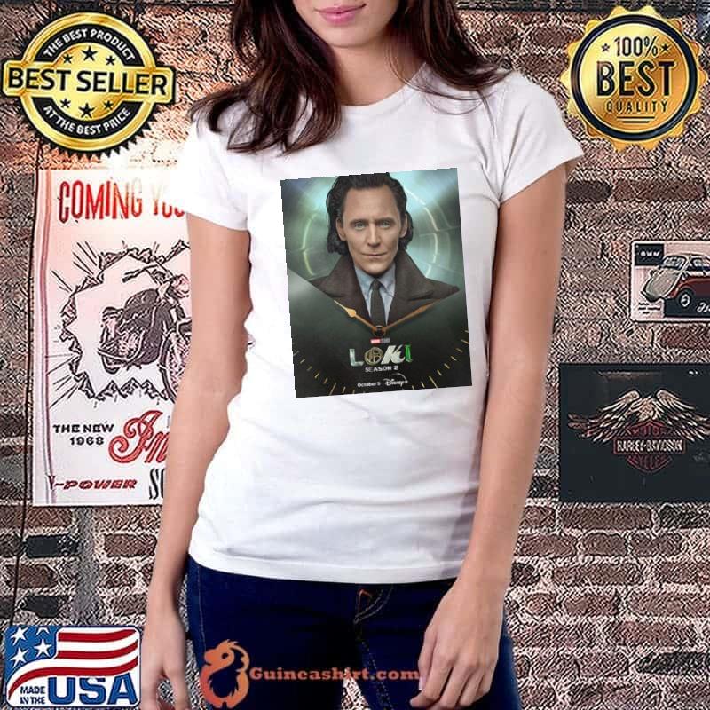 Loki Season 2 Marvel Studios An Original Series Only On Disney Plus Poster Characters Shirt Ladiestee