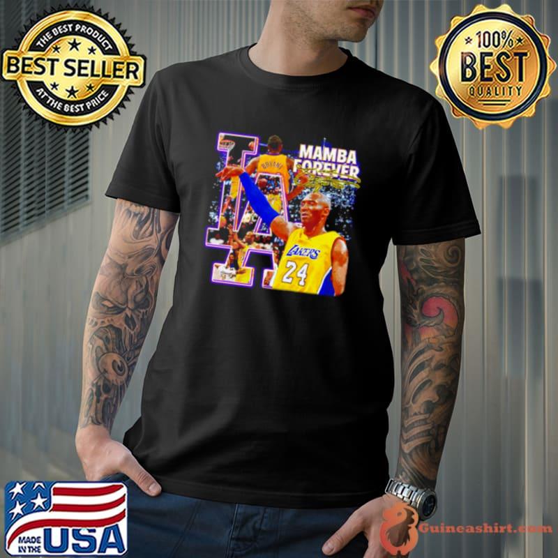 Premium Quality T-Shirt Kobe Bryant Lakers#24