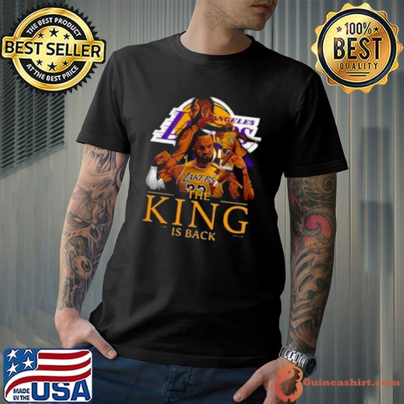 Los Angeles Lakers Lebron James The King Is Back shirt