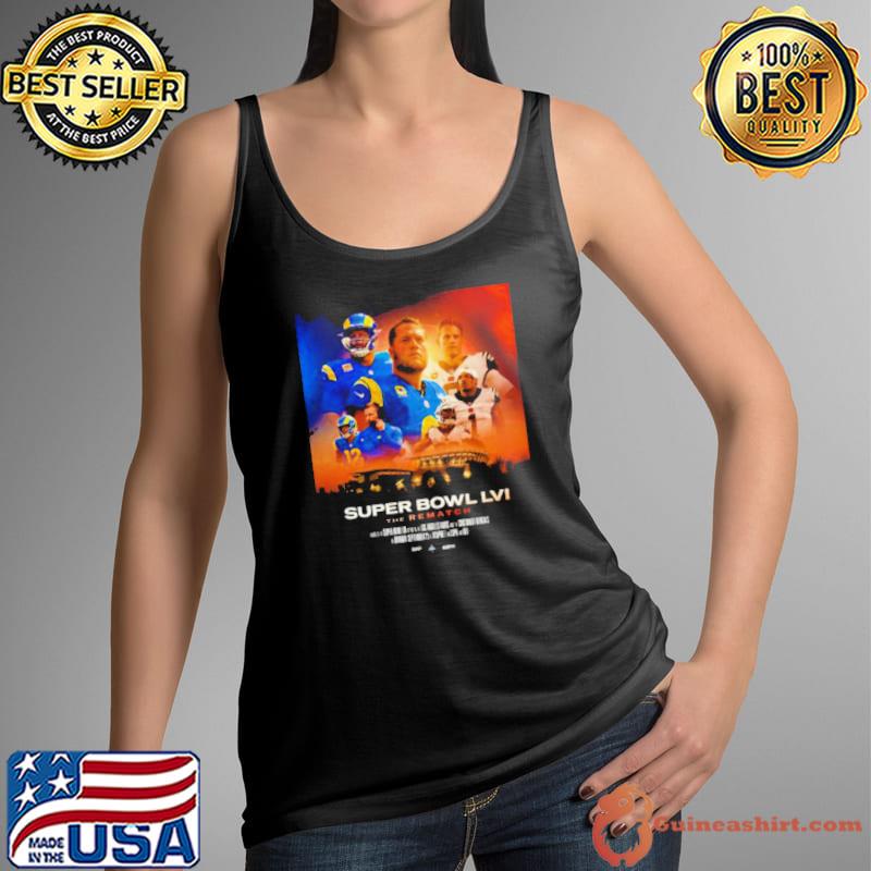 Super Bowl 2022 Rams Vs Bengals New Design T-Shirt - REVER LAVIE