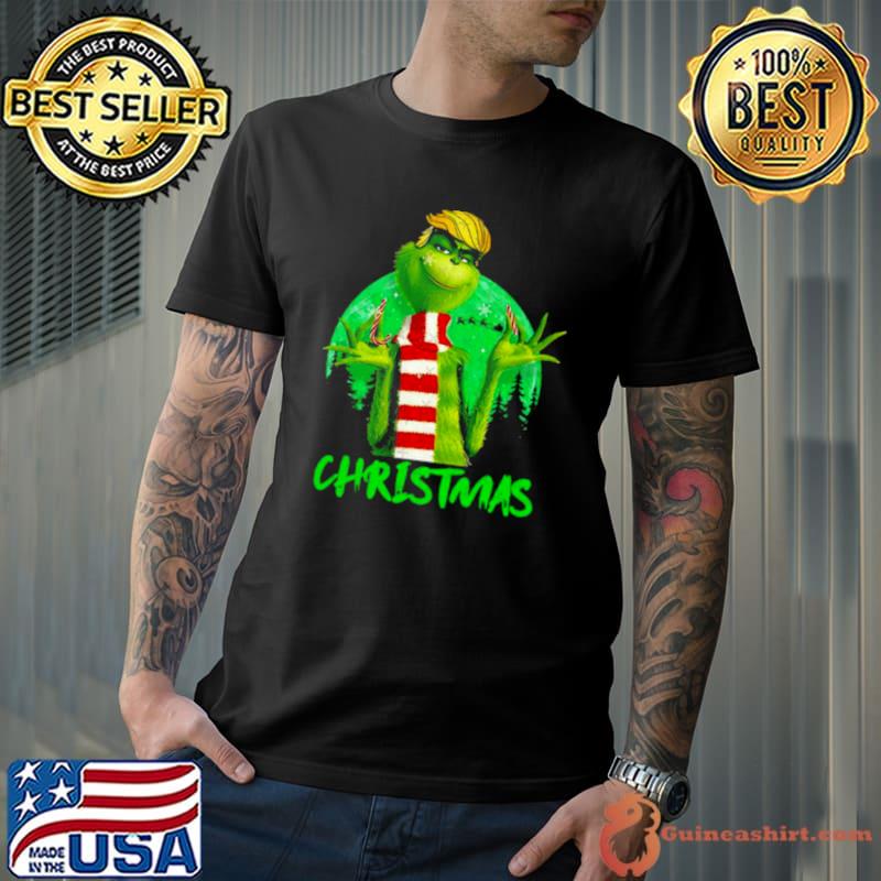 Make Christmas Great Again Grinch Trump shirt
