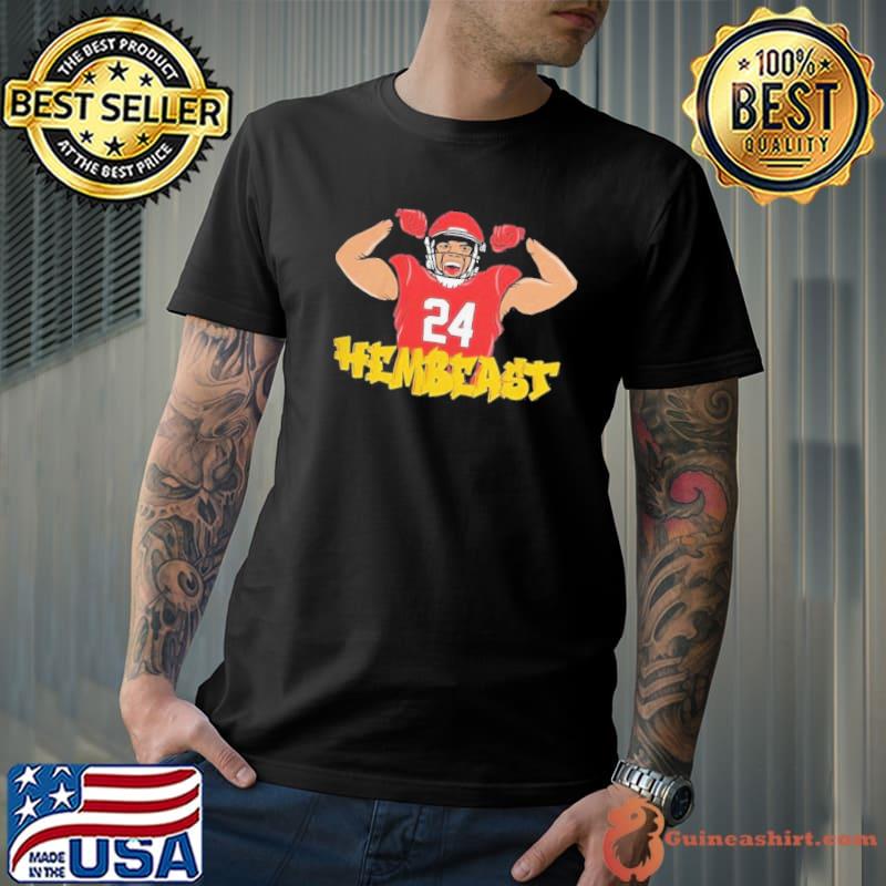 Maryland terrapins roman hemby #24 hembeast shirt