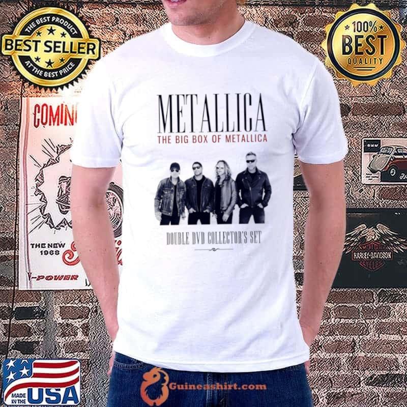 Metallica The Big Box Of Metallica Double DVD Collector’s Set Shirt