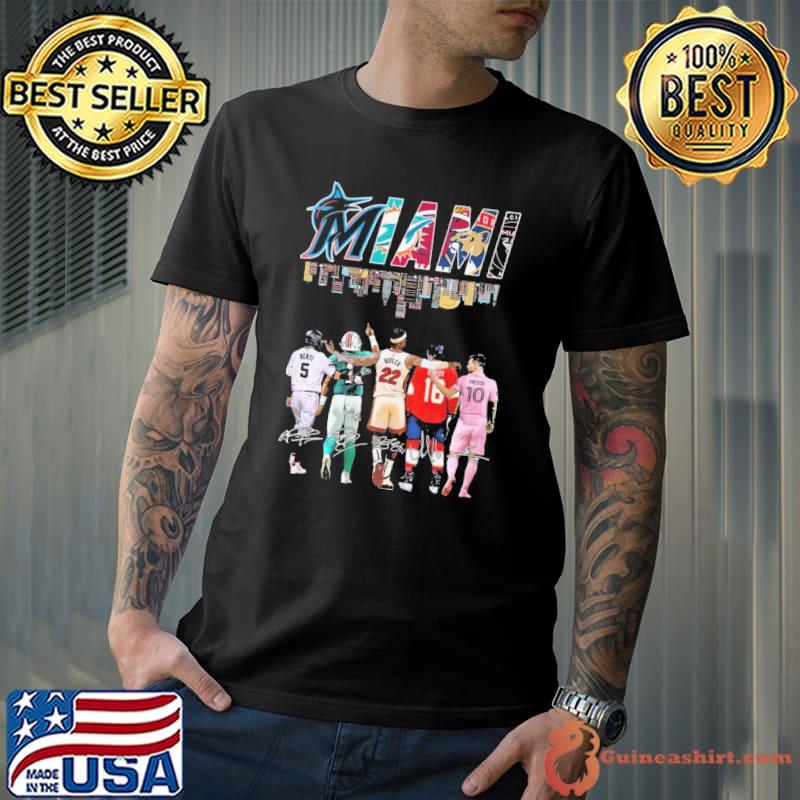 Miami Dolphin Football Signature shirt