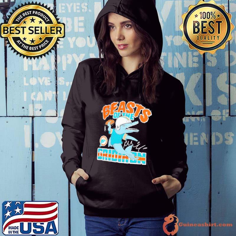 Miami Dolphins Monsters of the Gridiron Halloween Shirt Hoodie