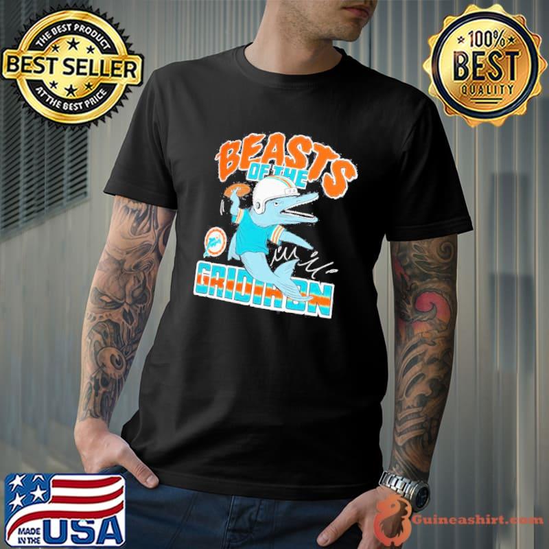 Miami Dolphins Monsters of the Gridiron Halloween Shirt