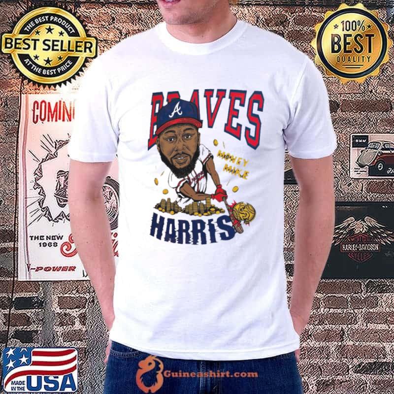 Michael Harris II Atlanta Braves Money Mike Caricature shirt