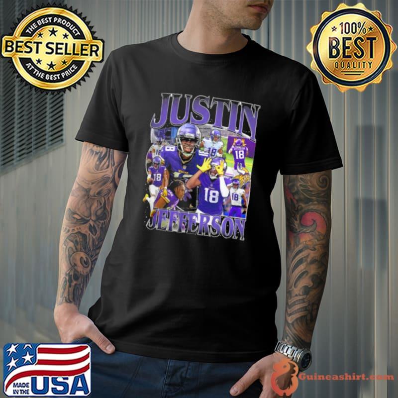 Minnesota Vikings Justin Jefferson 18 Shirt