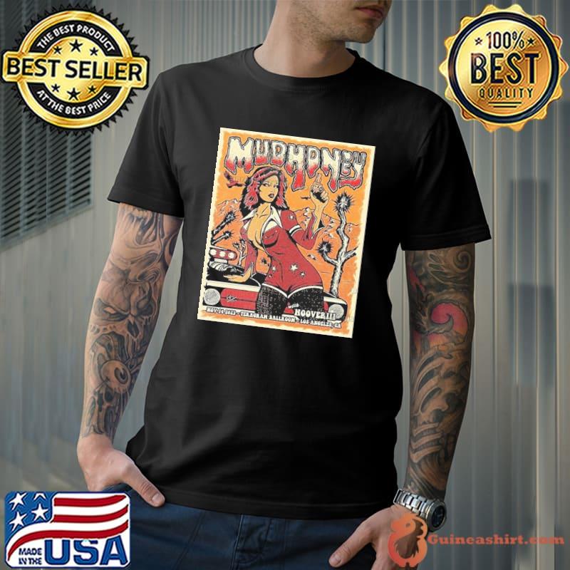 Mud honey with hooveriiI poster art at teragram ballroom los angeles ca nov 14 2023 shirt