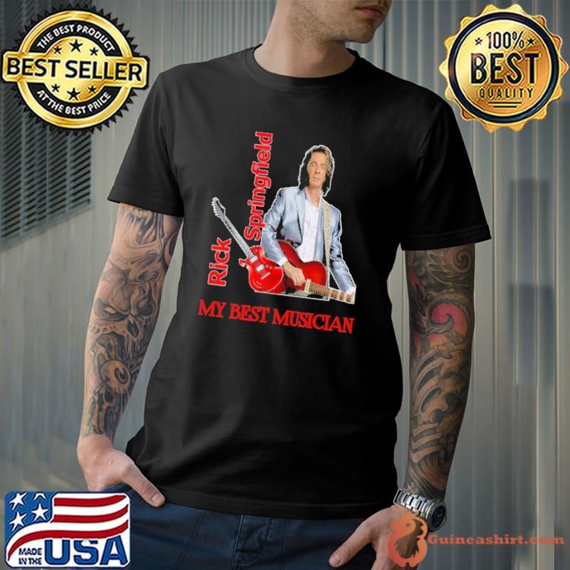 My best musician Rick Springfield shirt