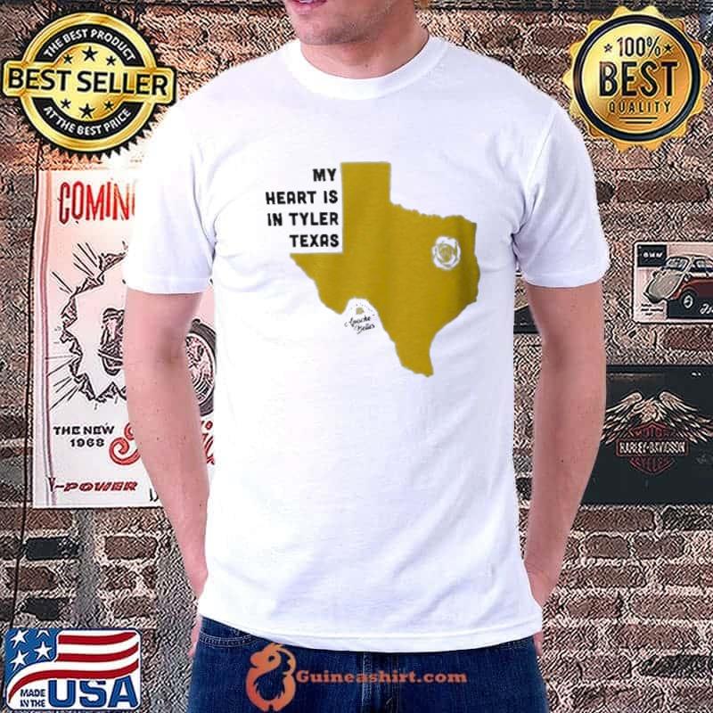 My heart is in tyler Texas shirt