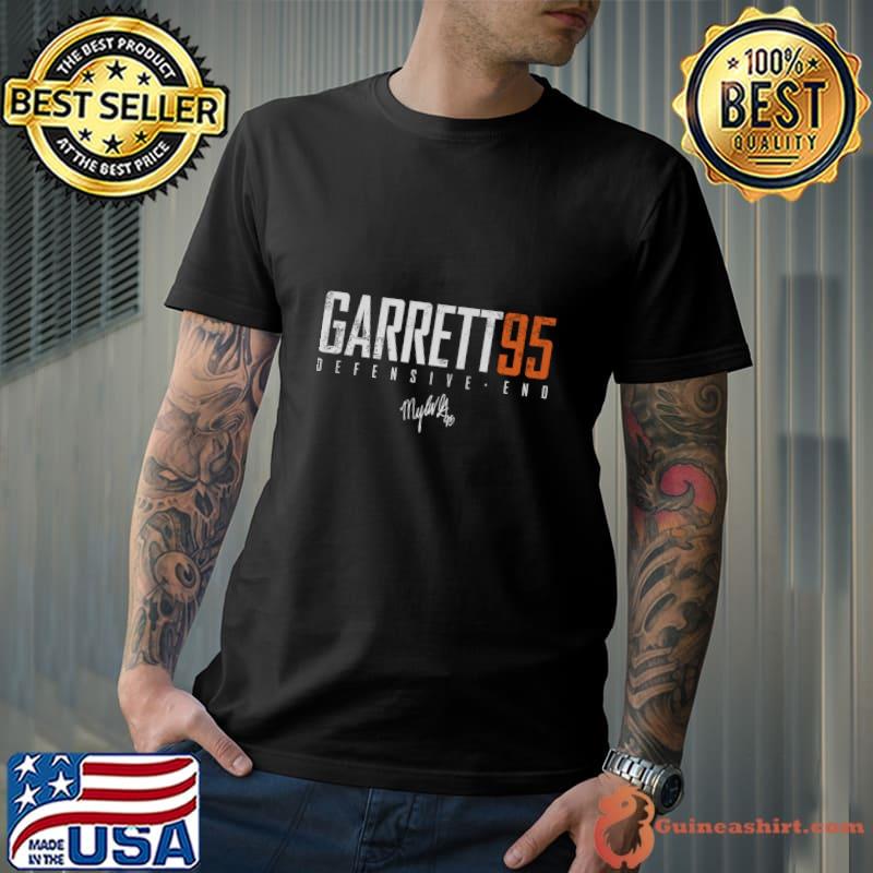 Myles Garrett Cleveland Elite Signature T-Shirt - Guineashirt Premium ™ LLC