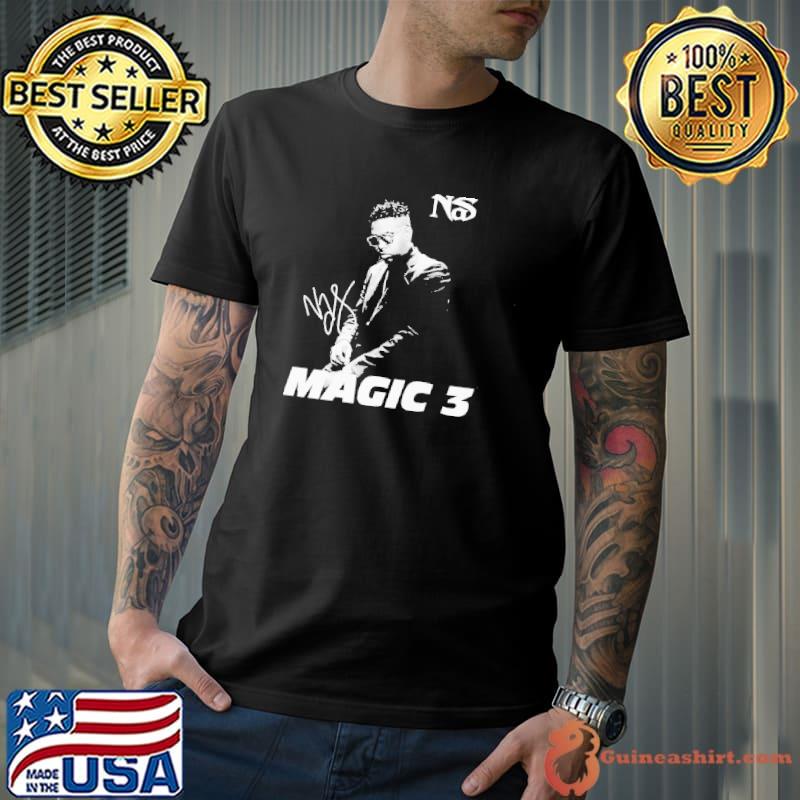 Nas Magic 3 Album Signature Shirt