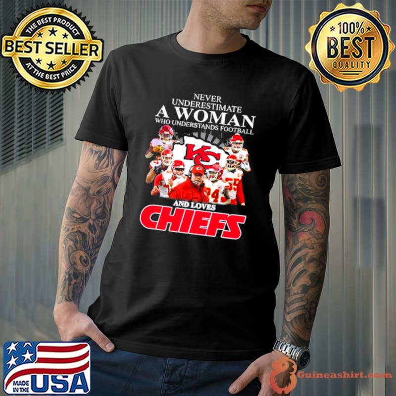 A Woman Who Understands Football Kansas City Chiefs Shirt, hoodie, sweater  and long sleeve