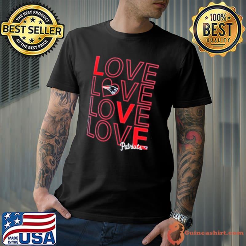 New England Patriots G III Love Graphic Shirt