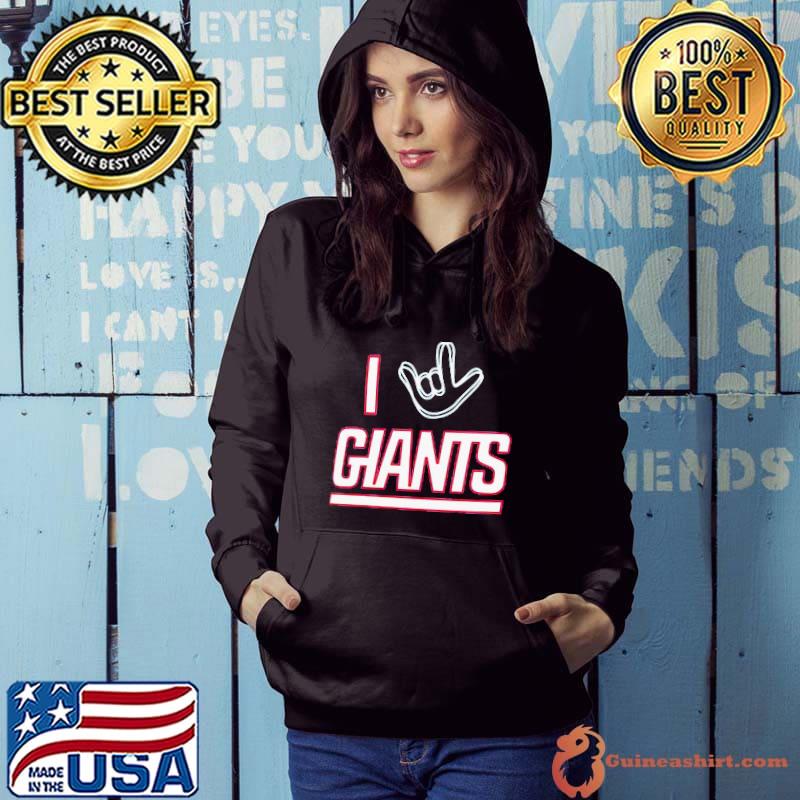 New York Giants The NFL ASL Collection By Love Sign Tri-Blend