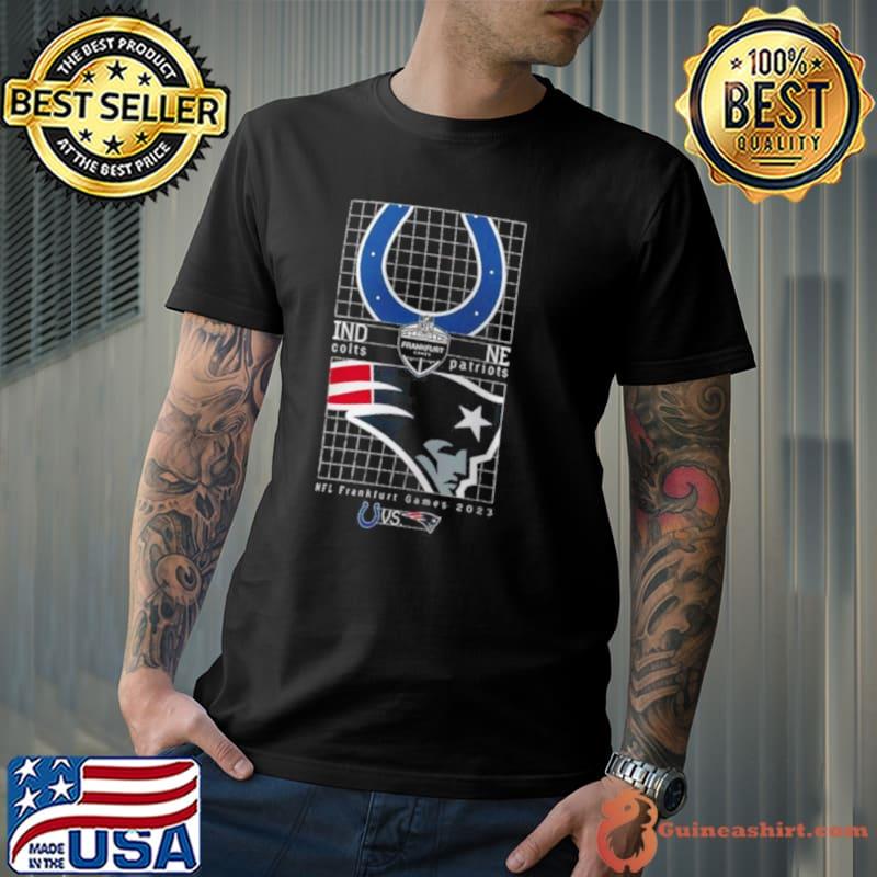 NFL 2023 Germany Frankfurt Games Match Up Indianapolis Colts Vs New England  Patriots shirt, hoodie, sweater, long sleeve and tank top