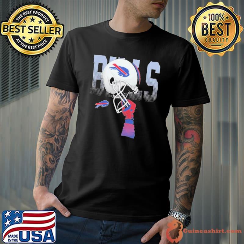 NFL team apparel boys’ Buffalo Bills helmets shirt