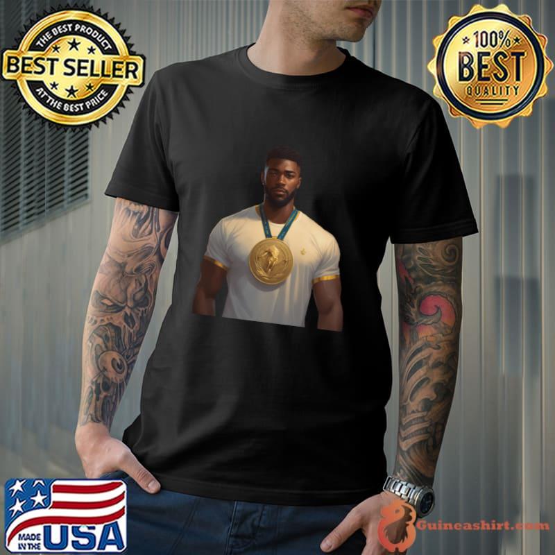 Noah Lyles Golden Track Legacy American professional track and field sprinter T-Shirt
