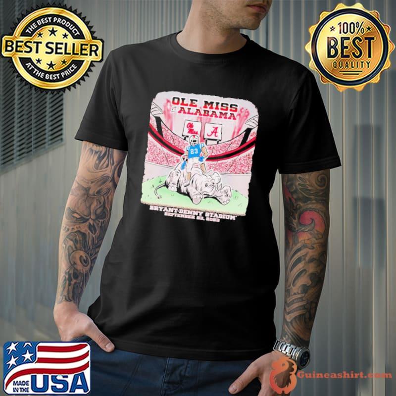 Ole Miss Rebels vs Alabama Crimson Tide Game Day 2023 Shirt