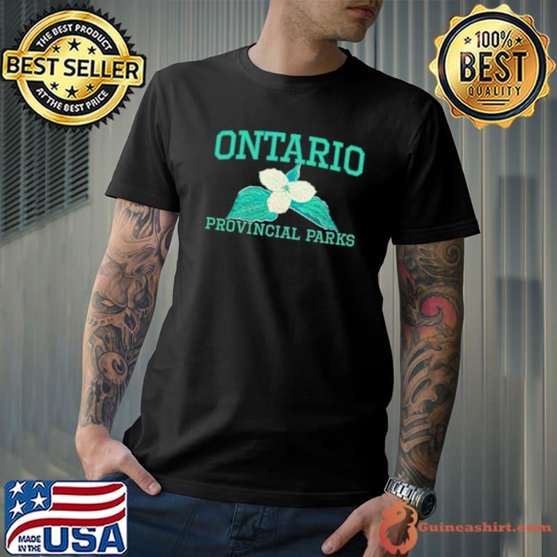 Ontario provincial parks trillium shirt