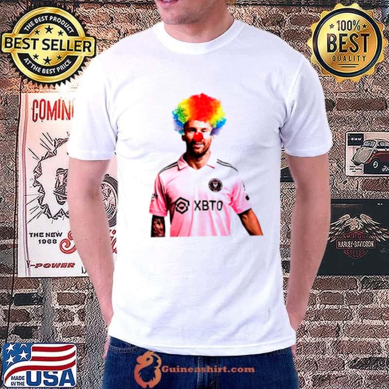 Orlando City wearing Messi Clown shirt