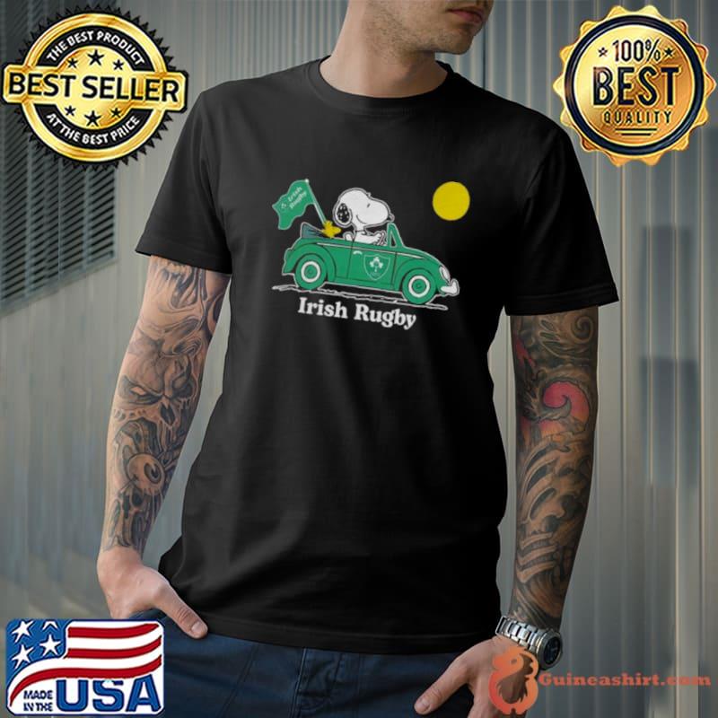 Peanuts Snoopy And Woodstock Here We Go Green Bay Packers Shirt