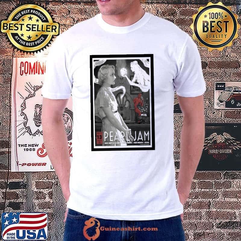 Pearl Jam Tour Dickies Arena Fort Worth TX Sept 13 2023 Poster Shirt