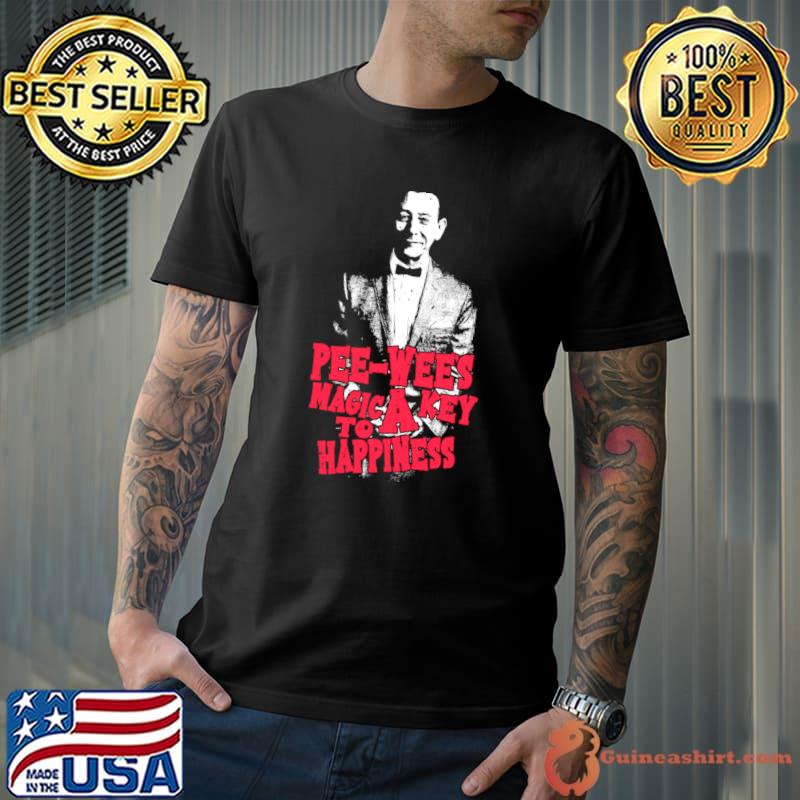 Pee-wee's Magic A Key to Happiness. T-Shirt