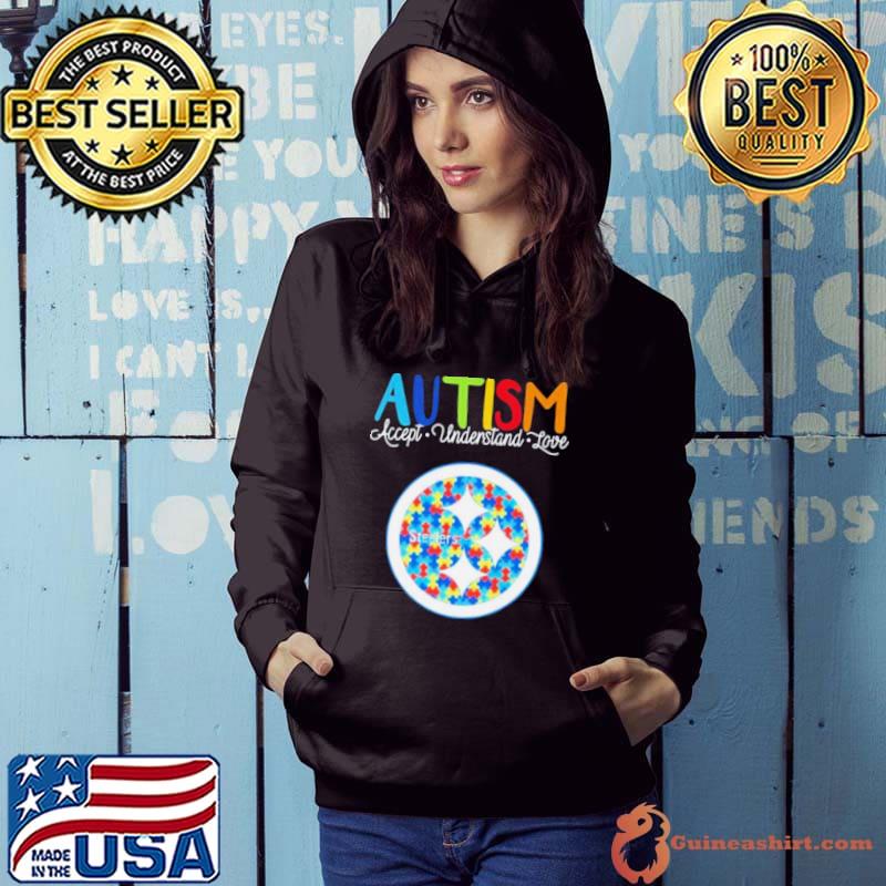 Pittsburgh Steelers NFL Autism Awareness Accept Understand Love Shirt,  hoodie, sweater, long sleeve and tank top