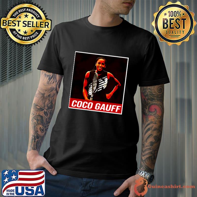 Player tennis an american coco gauff champion T-Shirt