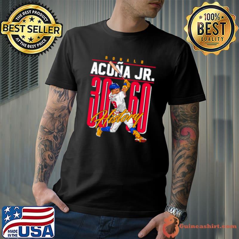 Ronald Acuna Jr. History Mlbpa Baseball Shirt