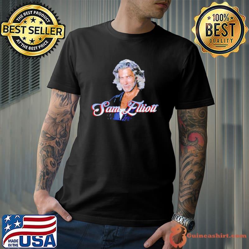 Sam Flliott portrait shirt